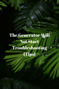 how to solve generator problems