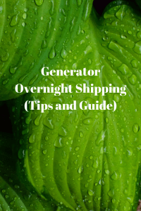 Generator Overnight Shipping (Tips and Guide)