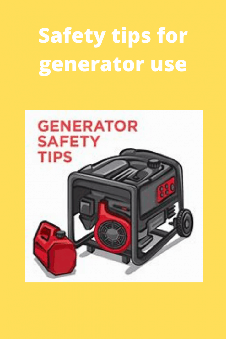 Safety Tips for Generator Use (Information) - Generators Zone