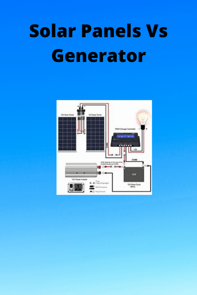 Solar Panels Vs Generator information