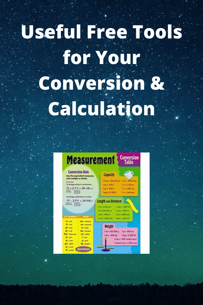 Free Tools for Your Conversion & Calculation