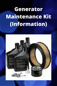 Generator Maintenance Kit (Information Tips)